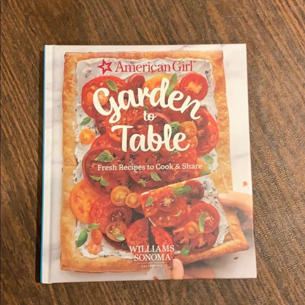 New.  American Girl Garden to Table recipe book